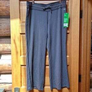 NWT ALO Yoga Pants Granite/Gray Wide Leg Bamboo Joggers Sweatpants Loungewear XL